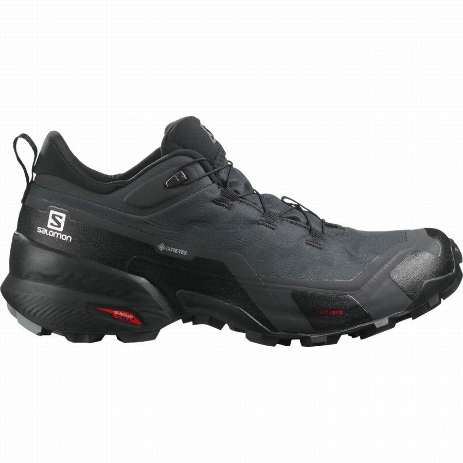 Salomon Cross Hike Gore-tex Wandelschoenen Heren Zwart (PUJ1963LA)